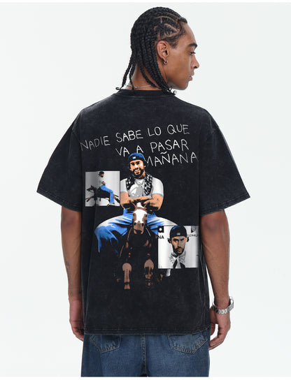 Bad Bunny Signature Face T-Shirt