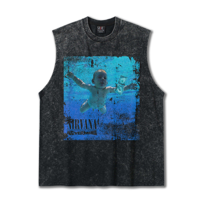 Nirvana Nevermind Album Cover Tank Top