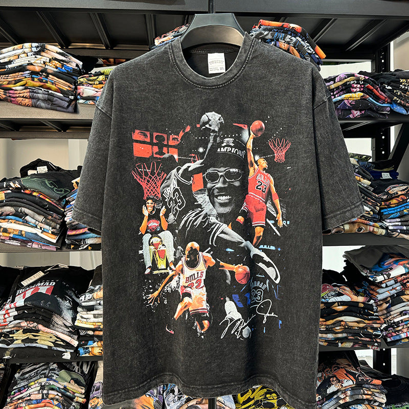 Michael Jordan MJ Basketball T-shirt