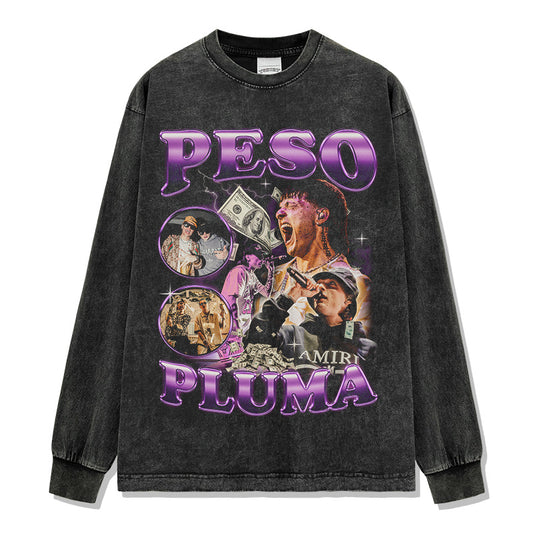 Peso Pluma Purple Montage Sweatshirt