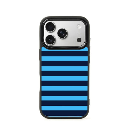 Blue Stripes iPhone Case
