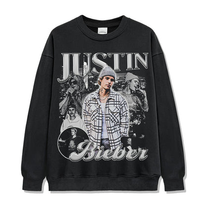 Retro Justin Bieber Montage Hoodie