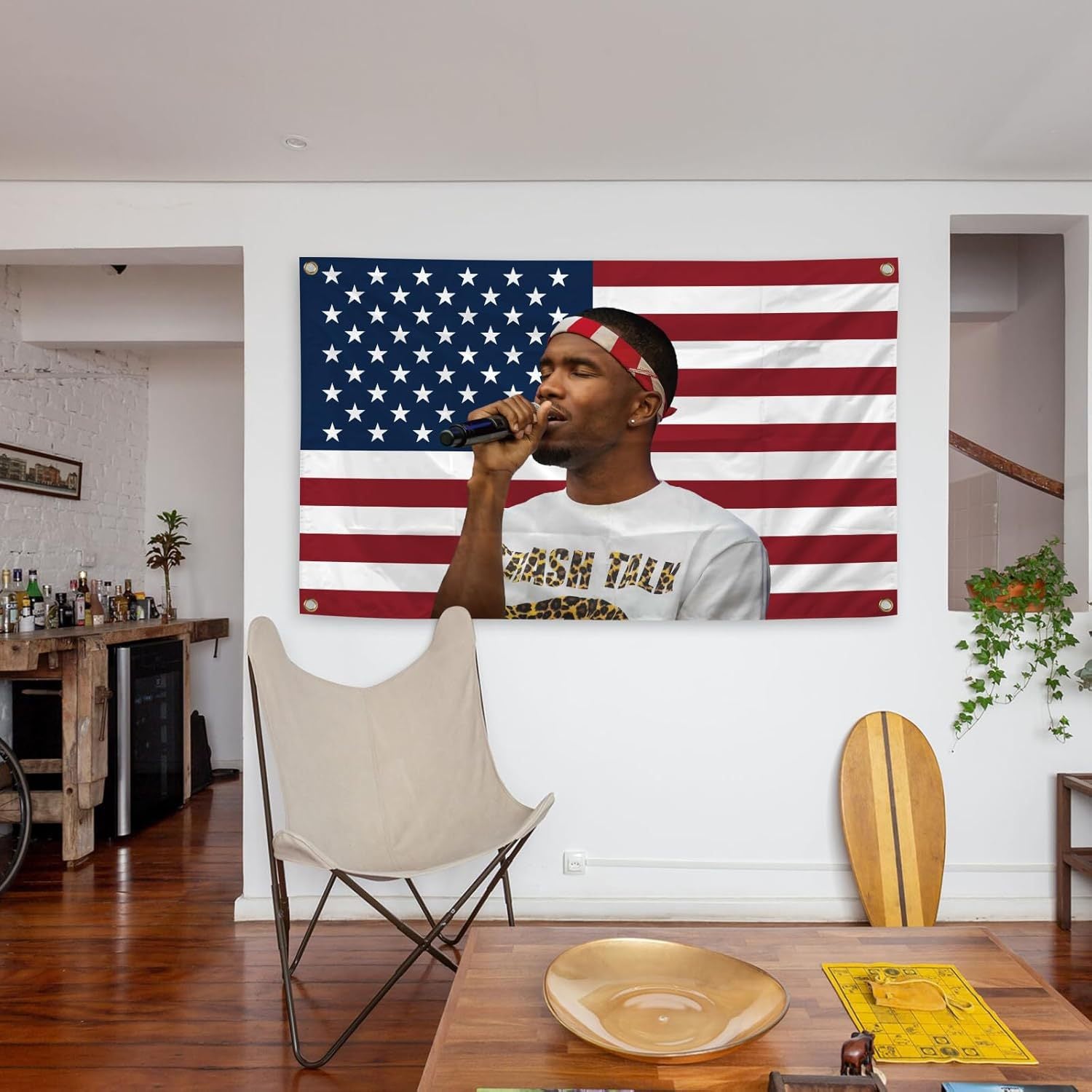 Frank Ocean USA Flag Tapestry