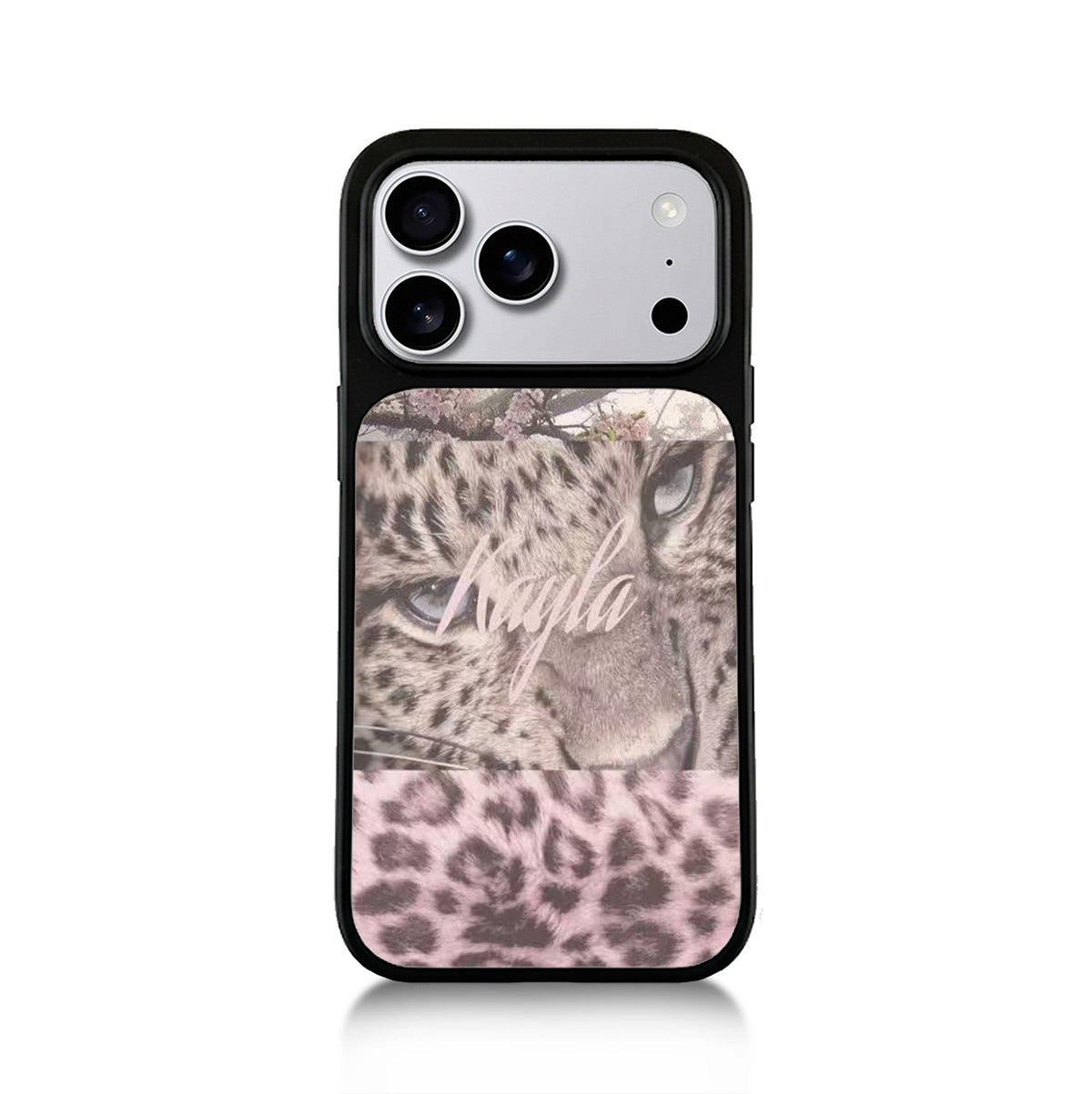 Kayla Pink Leopard iPhone Case