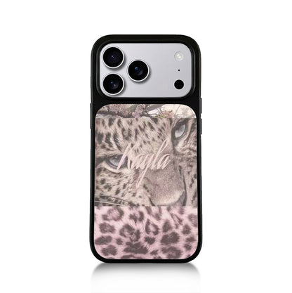 Kayla Pink Leopard iPhone Case