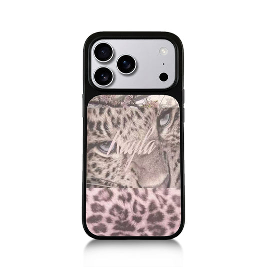 Kayla Pink Leopard iPhone Case