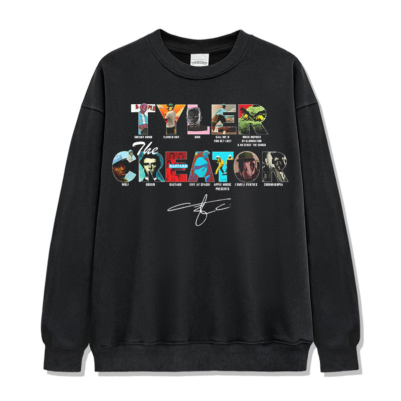 Tyler the Creator Albums Letter Montage Sweatshirt