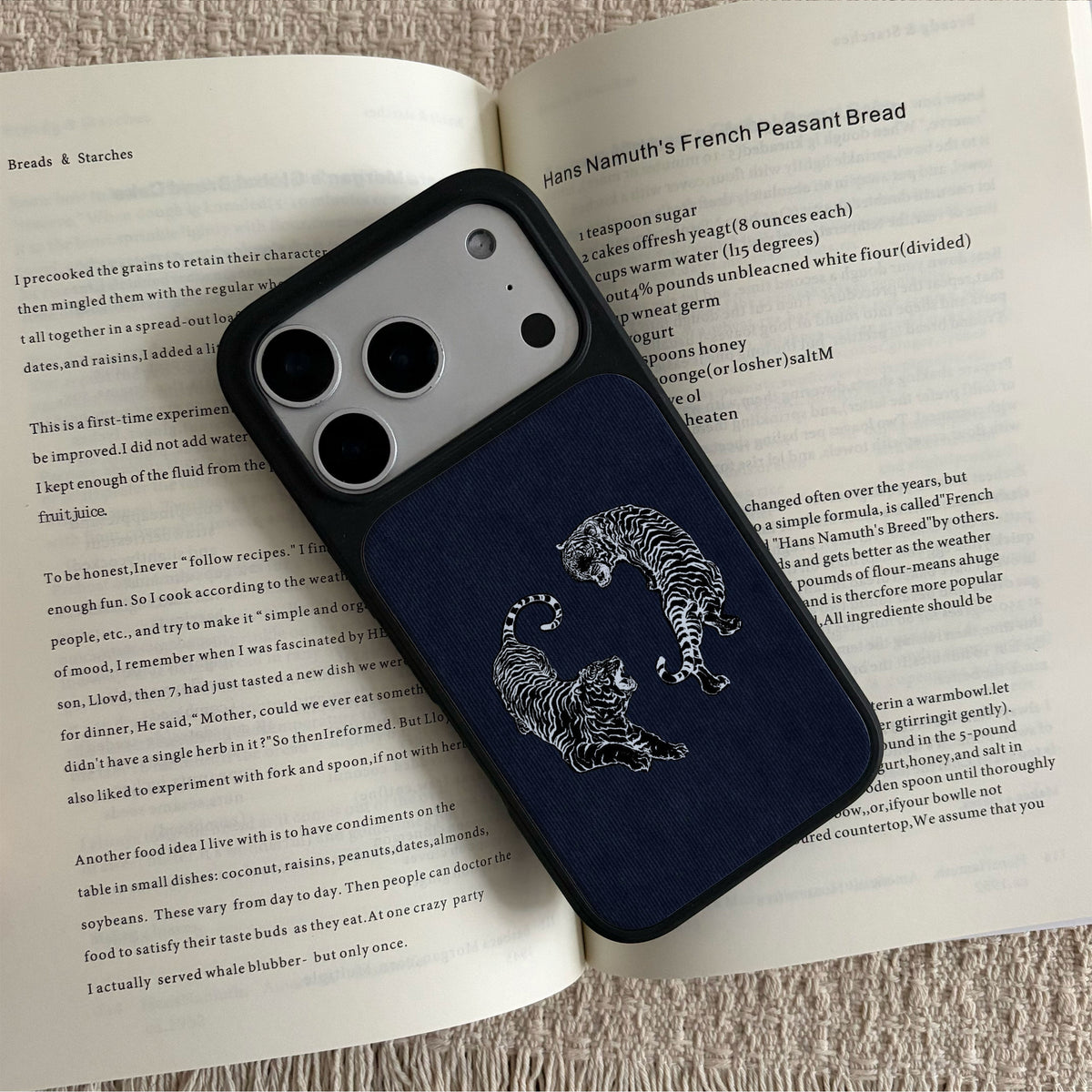 Double Tigers iPhone Case