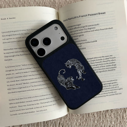 Double Tigers iPhone Case