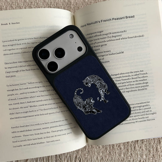 Double Tigers iPhone Case