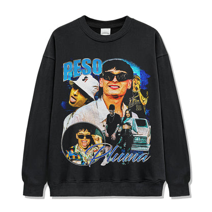 Peso Pluma Blue Montage Sweatshirt