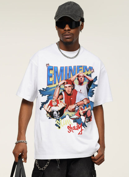 Eminem Slim Shady Montage Design T-Shirt
