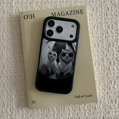 Sunglasses Cool Cats iPhone Case