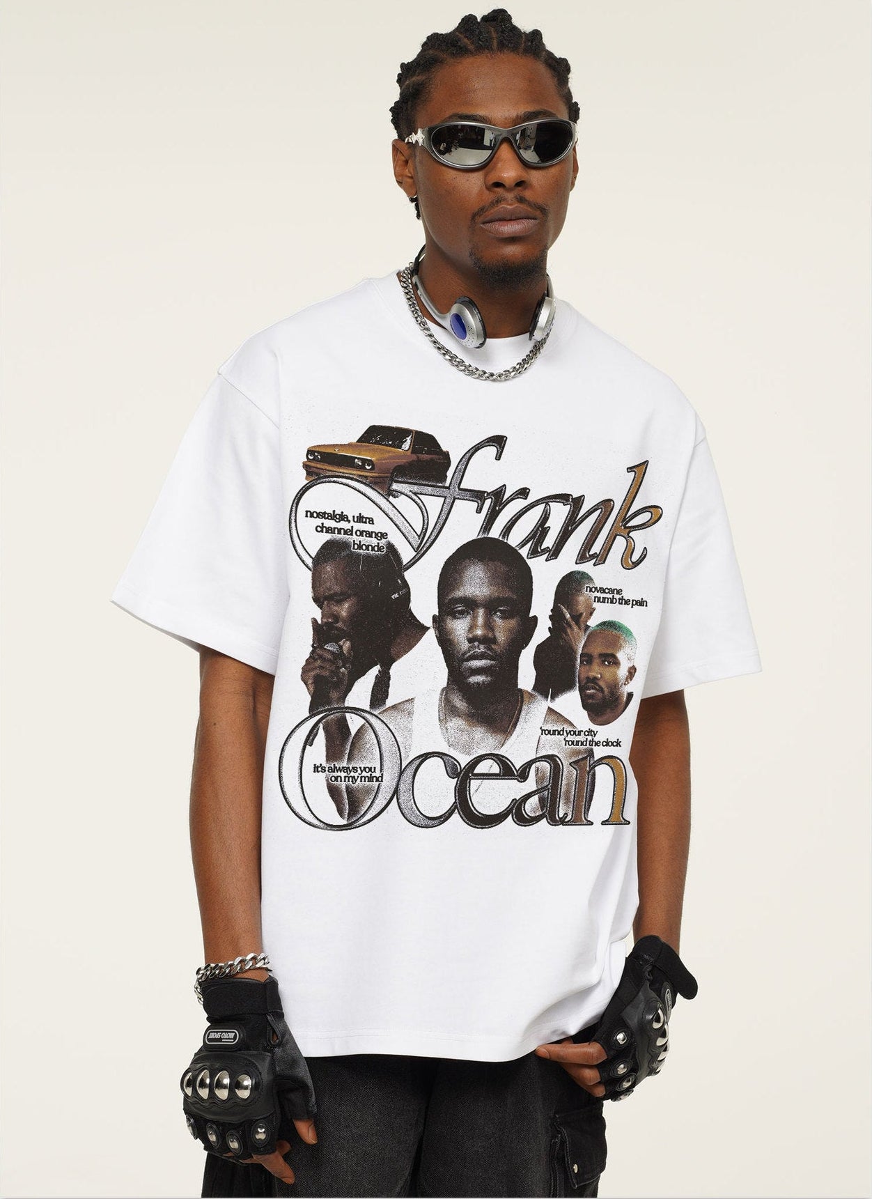 Frank Ocean Collage Nostalgia Ultra Albums T-Shirt