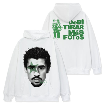 Bad Bunny DeBÍ TiRAR MáS FOToS Green Design T-shirt / Hoodie / Sweatshirt