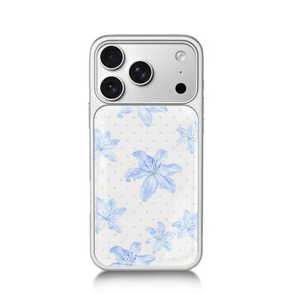 Polka Dot Lily iPhone Case