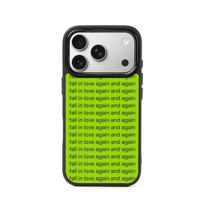 Fall In Love Again and Again iPhone Case
