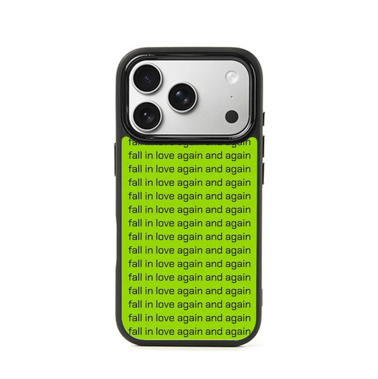 Fall In Love Again and Again iPhone Case