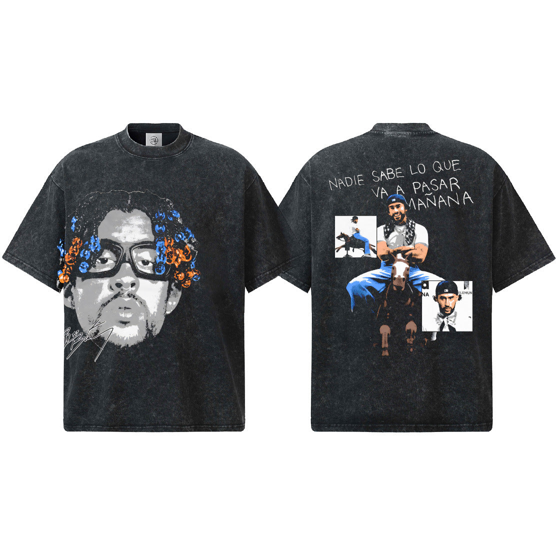 Bad Bunny Signature Face T-Shirt