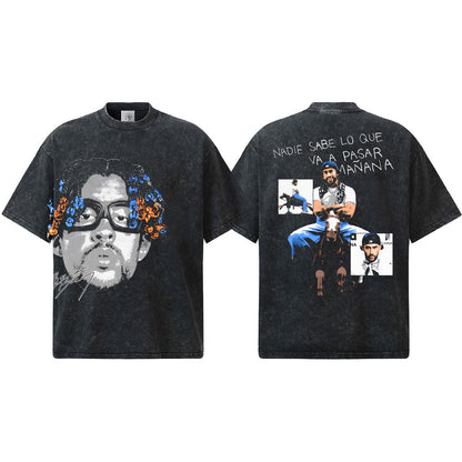 Bad Bunny Signature Face T-Shirt
