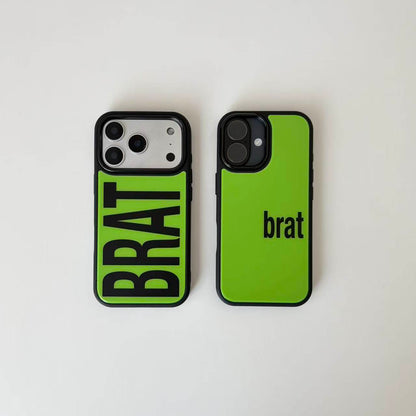 Brat iPhone Case