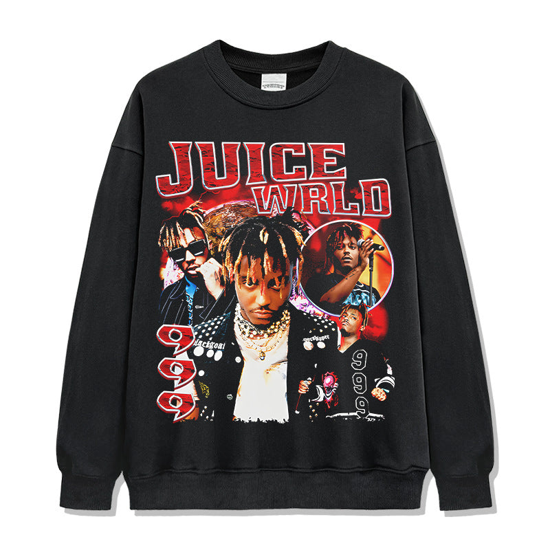 JUICE WRLD 999 Red Montage Sweatshirt