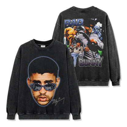 Bad Bunny Signature Face T-Shirt / Hoodie / Sweatshirt