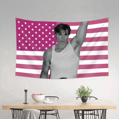 Nicholas Alexander Chavez Tapestry Flag