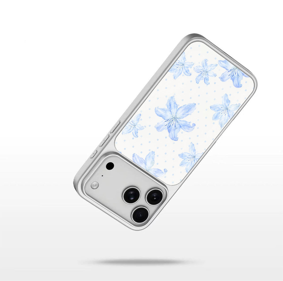 Polka Dot Lily iPhone Case