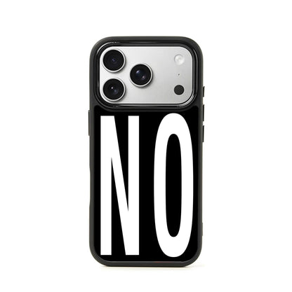 NO iPhone Case