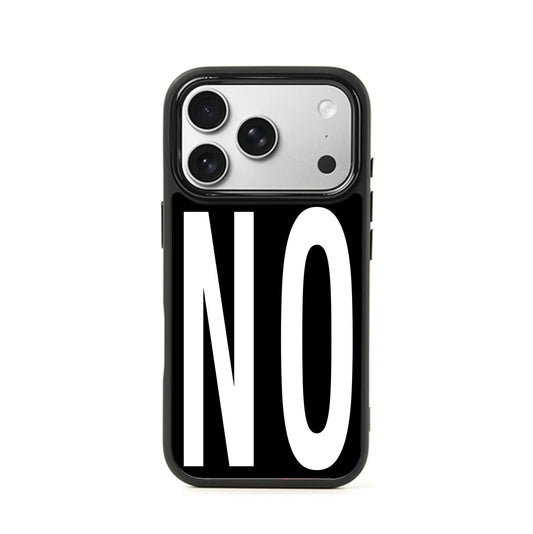 NO iPhone Case