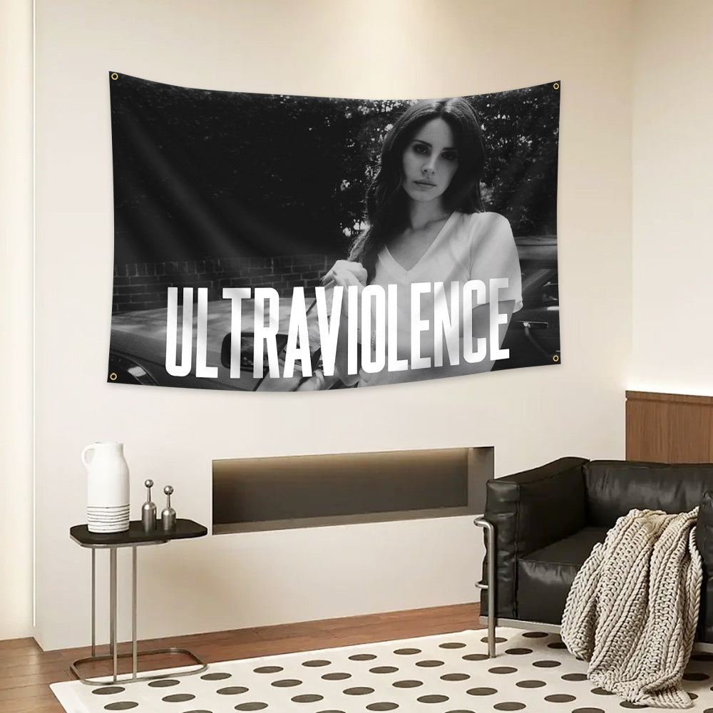 Lana Del Rey Ultraviolence Album Cover Tapestry