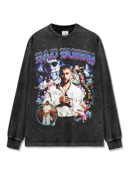 Bad Bunny Print Montage T-Shirt / Hoodie / Sweatshirt