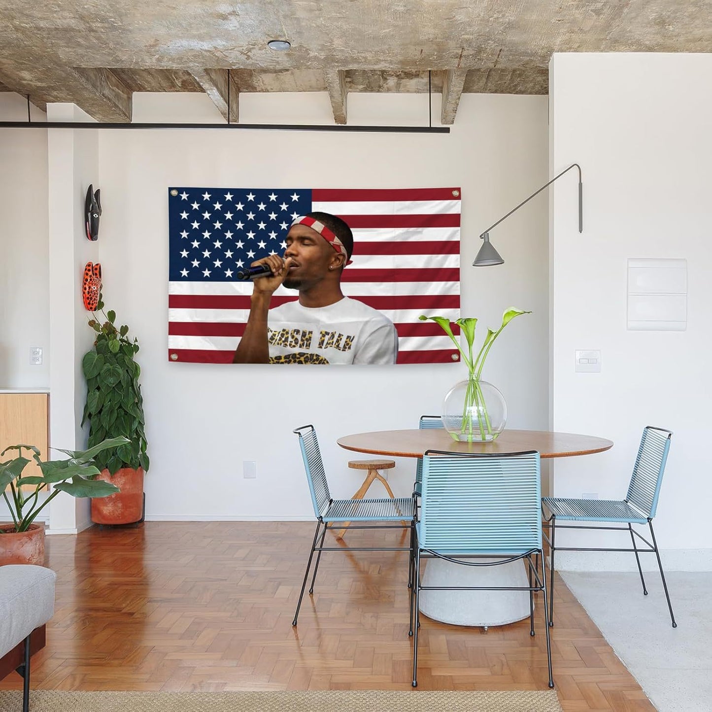 Frank Ocean USA Flag Tapestry