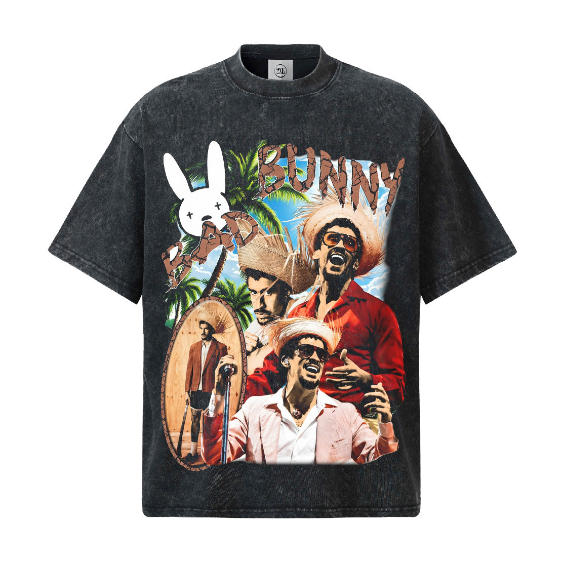 Bad Bunny Collage T-Shirt