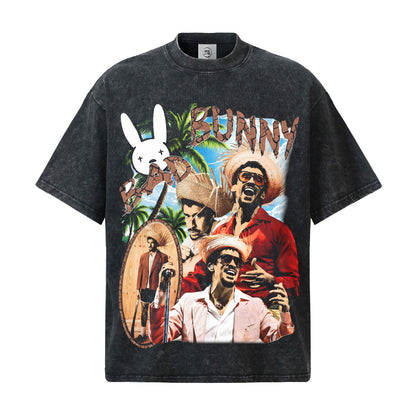 Bad Bunny Collage T-Shirt