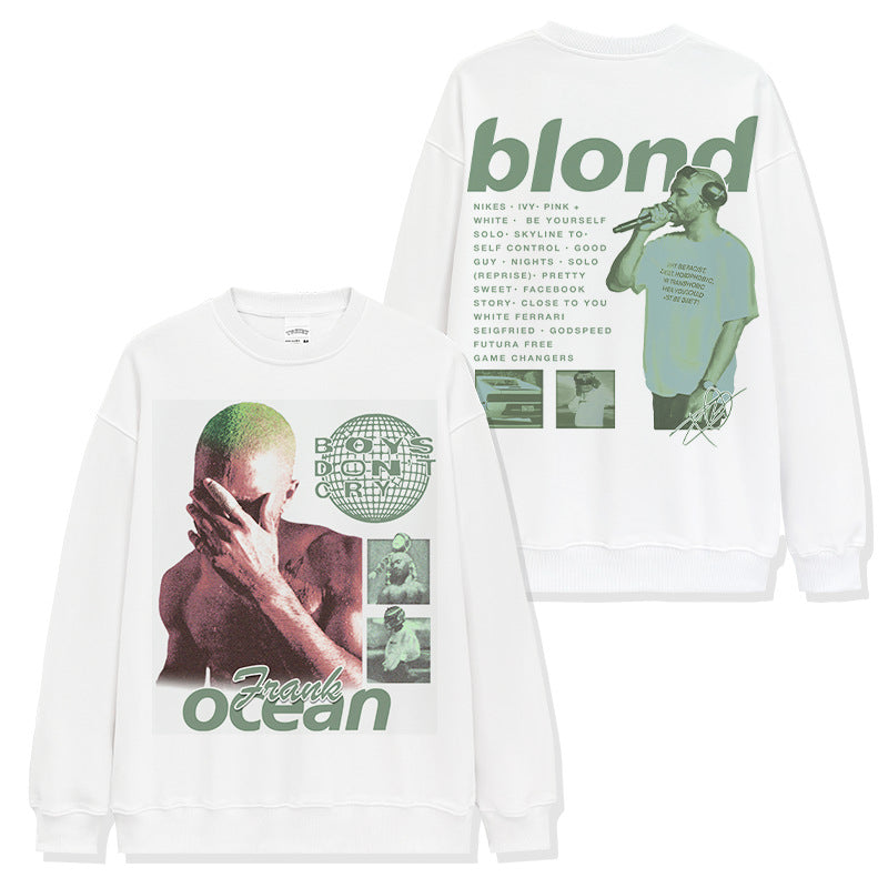 Frank Ocean Blond Album Green Montage Sweatshirt