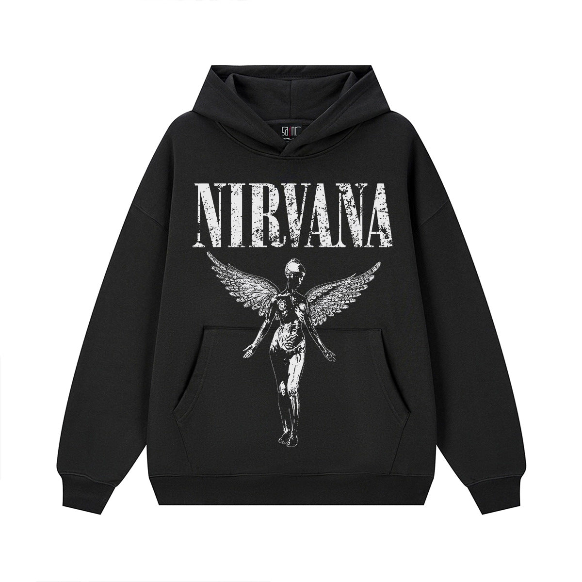 Nirvana Black and Grey - Hoodie & Sweatshirt