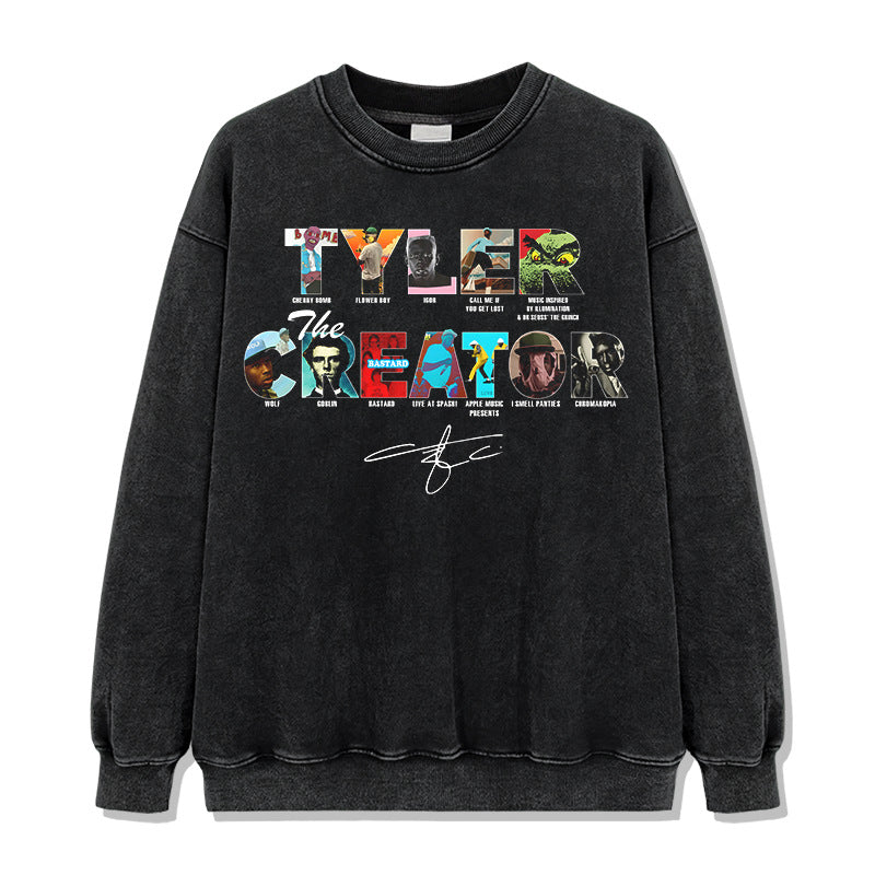 Tyler the Creator Albums Letter Montage Sweatshirt