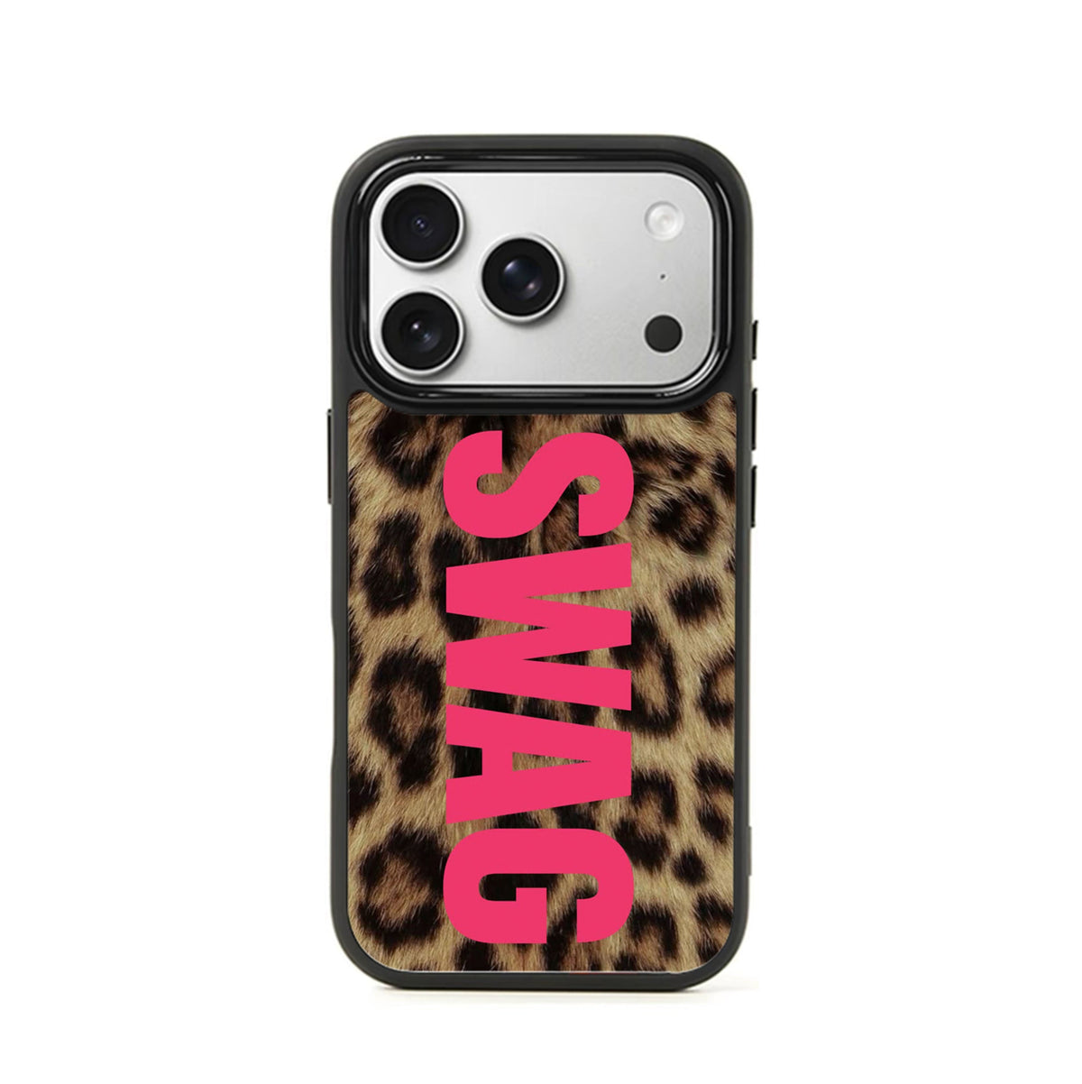 SWAG Leopard Print iPhone Case
