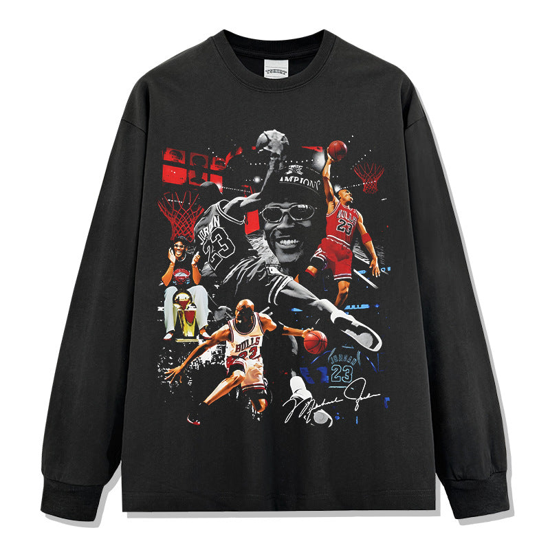 Michael Jordan MJ Basketball Sweatshirt