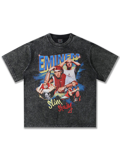 Eminem Slim Shady Montage Design T-Shirt