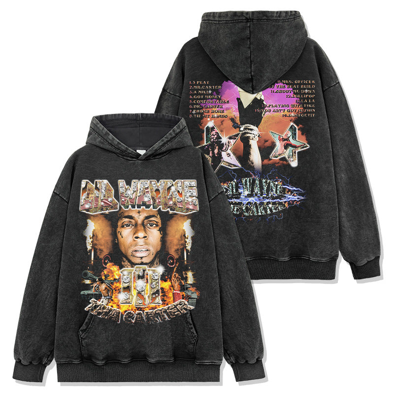 Lil Wayne Montage double-sided Hoodie