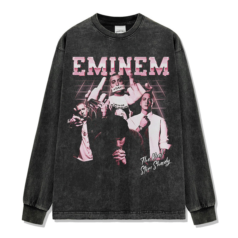 Pink Eminem Montage Sweatshirt