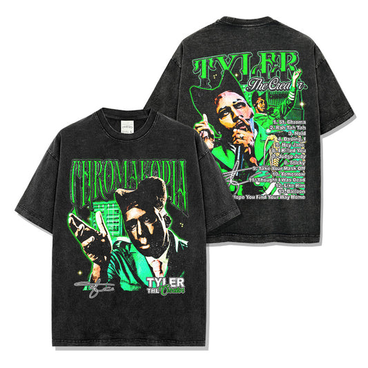 Tyler The Creator Green Chromakopia T-shirt