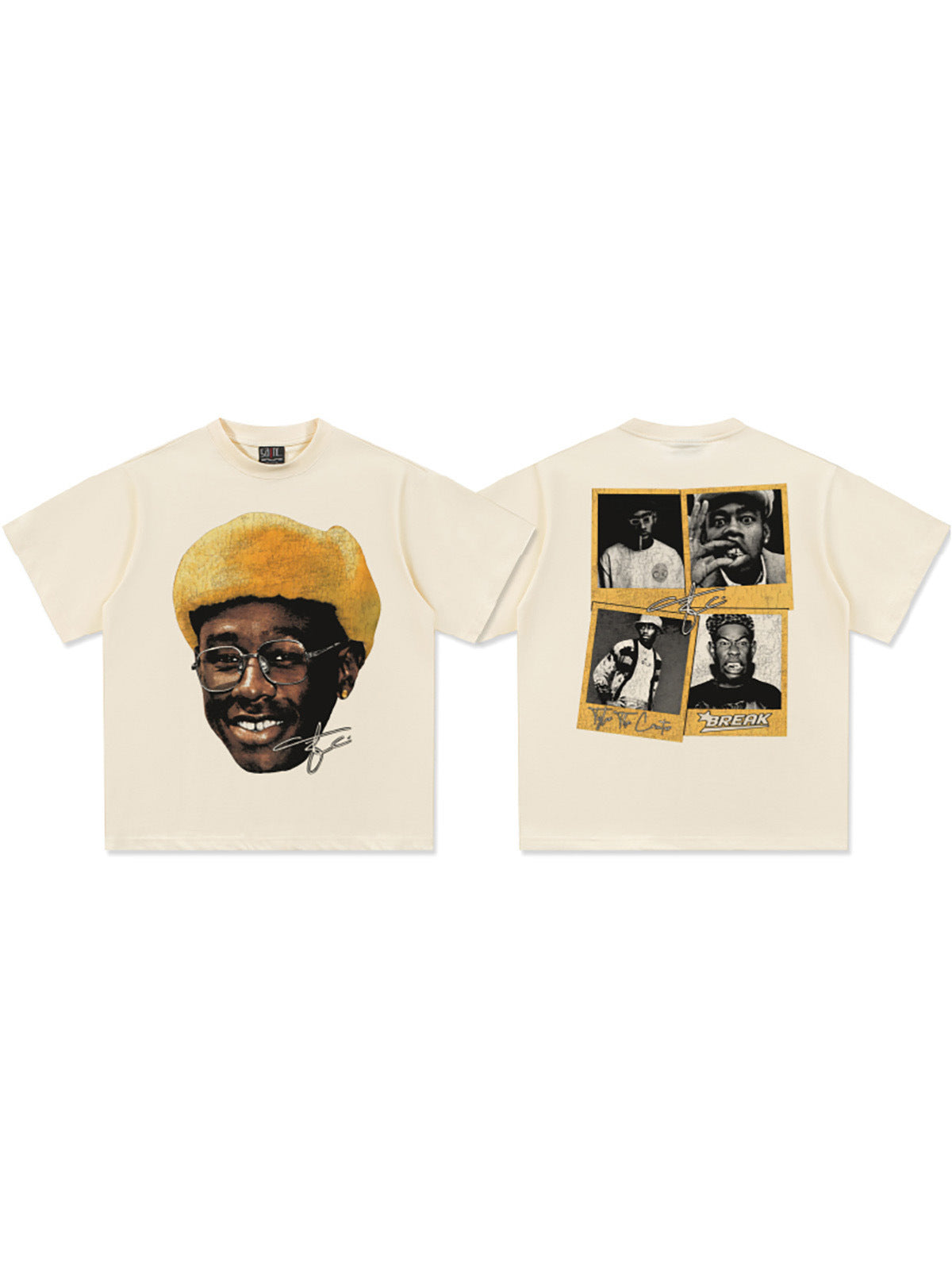 Tyler The Creator Yellow Photographs T-Shirt