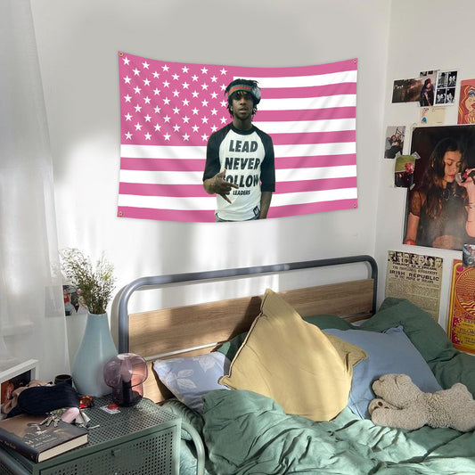 Cross-border Temu Amazon Chief-Keef-2 flag hanging cloth 90*150cm