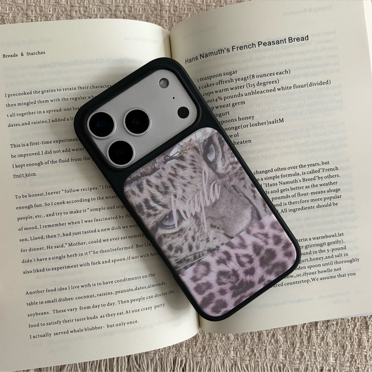 Kayla Pink Leopard iPhone Case