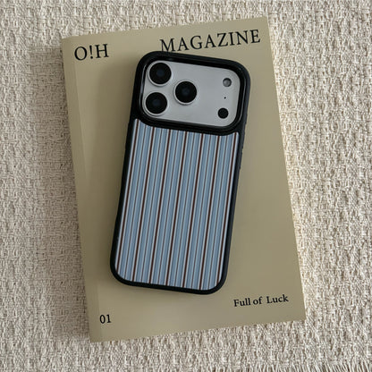 Vertical Thin Stripes iPhone Case
