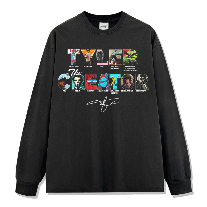 Tyler the Creator Albums Letter Montage Sweatshirt